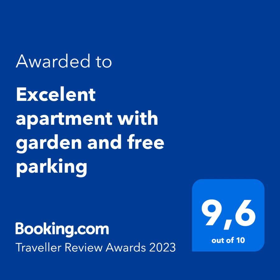 Excelent With Garden And Free Parking Апартаменты *